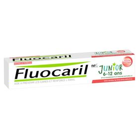Fluocaril Junior Tandpasta Rood Fruit Nieuwe Formule
