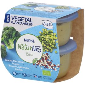 Nestlé NaturNes Bio Végétal Brocoli - Pois Cassé - Quinoa