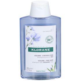 Klorane Volume Shampoo with Organic Flax Nieuwe Formule
