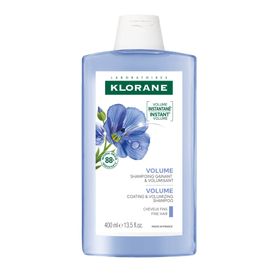 Klorane BIO Vlas Volumeshampoo | Omhult  & geeft volume | Fijn haar