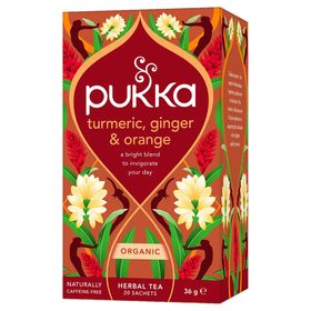 Pukka Herbs Thee Turmeric, Ginger & Orange