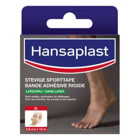 Hansaplast Bande Adhésive Rigide Sans Latex 3,8 cm x 15 m