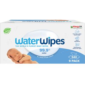 WaterWipes Lingettes Imprégnées Bio