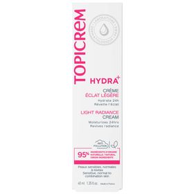 Topicrem Hydra+ Crème Légère Hydratante Radieuse