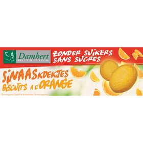Damhert Sans Sucres Biscuits a l'Orange