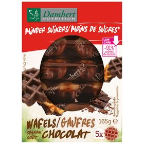 Damhert Moins de Sucres Gaufres Chocolat