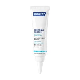 Ducray Keracnyl Glycolic+ zuiverend | Huid met neiging tot acné | zwarte punten