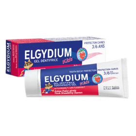 Elgydium Kids Tandpasta Gel Bevroren Aardbei