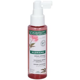 Klorane SOS Sérum Apaisant à la Pivoine Bio Nouvelle Formule