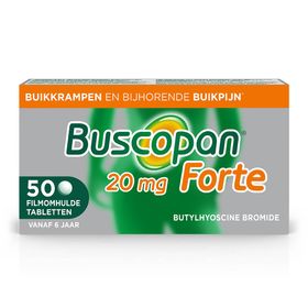 Buscopan® Forte 20 mg | Buikkrampen En Bijhorende Buikpijn