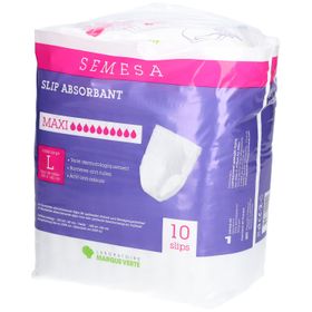 Marque Verte Semesa Absorberende Slip Maxi - Large