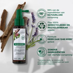 Klorane Serum tegen Haaruitval met Kinine & Biologische Edelweiss