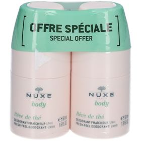 Nuxe Body Rêve de Thé Fresh-Feel Deodorant 24h DUO