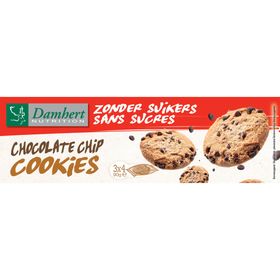 Damhert Zonder Suikers Chocolate Chip Cookies