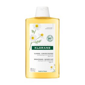 Klorane Camomille Shampooing Reflets blonds | Illumine & adoucit | Cheveux blonds