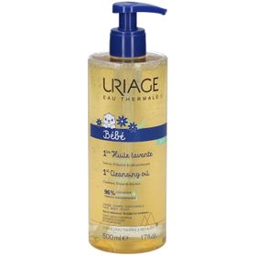 Uriage Baby 1st Cleansing Oil with Organic Edelweiss Nieuwe Formule