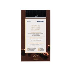 Korres Argan Oil Advanced Colorant 2.1 Blue Black