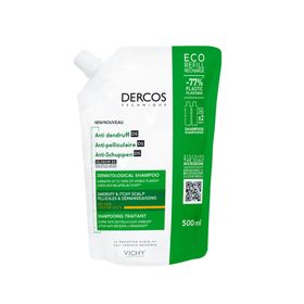 Vichy Derco Anti Dandruff DS Dermatological Shampoo Dry Hair Refill