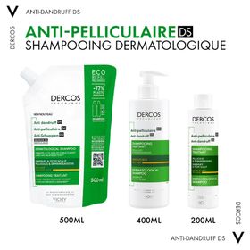 Vichy Dercos Anti-Pelliculaire DS Shampooing Traitant Cheveux Secs Recharge