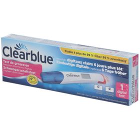 Clearblue Zwangerschapstest Digitaal Ultravroeg