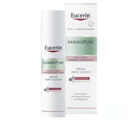 Eucerin DermoPURE Sérum Triple Action Réduction Marques Post-Acné Peau à Imperfections