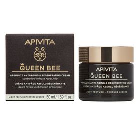 Apivita Queen Bee Crème Anti-Âge Absolu Régénérante Texture Légère