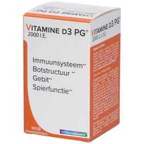 Pharmagenerix Vitamine D3 2000 IE PG