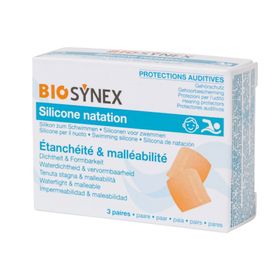 Biosynex Protection Auditive Natation Enfant 3 paires