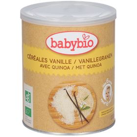 Babybio Céréales Biologiques à la Vanille et au Quinoa - Aliments Biologiques pour Bébés - Céréales pour Bébés - dès 6 Mois