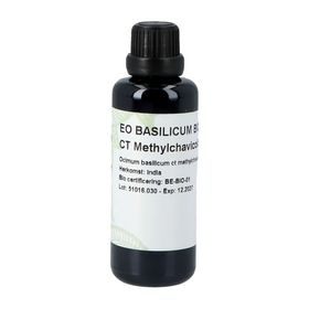Sjankara Basilicum Methylchavic. Etherische olie Bio