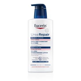 Eucerin UreaRepair Émollient Hydratant 5% d'Urée Peau Sèche et Rugueuse