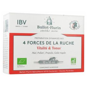 Ballot-Flurin Ampoules 4 krachten van de bijenkorf bio