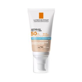 La Roche-Posay Anthelios UVmune 400 Crème Hydratante Teinté Légèrement Parfumé SPF50+ + CADEAU: 1 La Roche-Posay Lipikar Wasgel 100ml