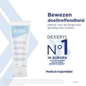 Dexeryl Verzachtende Crème | Zeer droge huid met neiging tot atopie | Gezicht en lichaam