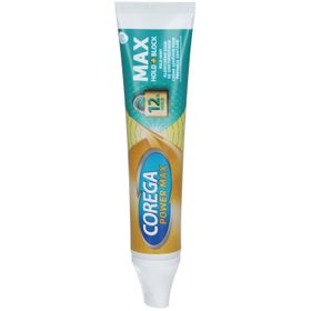 Corega Power Max Max Hold + Block Mild Mint Crème Adhesive