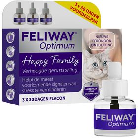 Feliway® Optimum Happy Family Navulling 3 Maanden