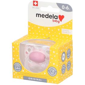 Medela Baby Original Fopspeen Powdery Pink 0-6 Maanden