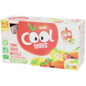 Vitabio Cool Fruits Pomme - Fraise - Myrtille Bio