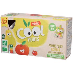 Vitabio Cool Fruits Pomme - Poire Bio