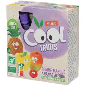 Vitabio Cool Fruits Pomme - Mangue - Ananas Bio