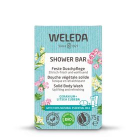 Weleda Douche Végétale Solide Géranium & Litsea Cubeba