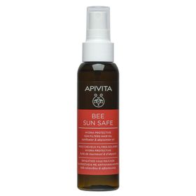 Apivita Bee Sun Safe Huile Cheveux Filtres Solaires Hydra Protective Huile de Tournesol & d'Abyssin