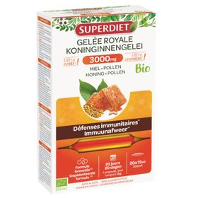 Superdiet Gélée Royale 3000mg Bio