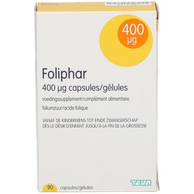 Foliphar Acide Folique 400 µg