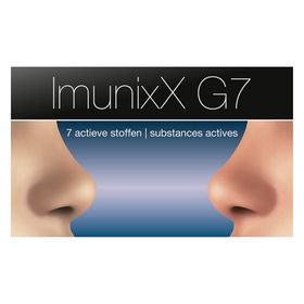 ixX Pharma ImunixX G7 | Immuniteit & Luchtwegen | Imunoglukan®, PEA, Kamcold® & Zink