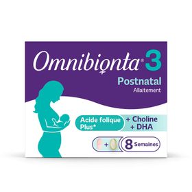 Omnibionta® Postnatal 3 | Complément Alimentaire pour l'Allaitement | 3 semaines