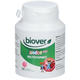 Biover Junior Multivitamines Extra D Framboise