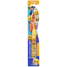 ELGYDIUM Junior Brosse à dents Emoji 7 - 12 ans