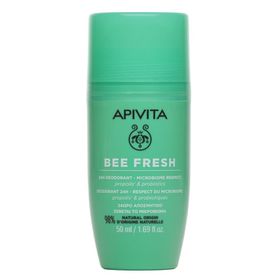 Apivita Bee Fresh 24h Deodorant Roll-On Propolis & Probiotics