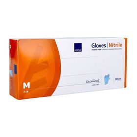 Abena Handschoenen Poedervrij Blauw Medium